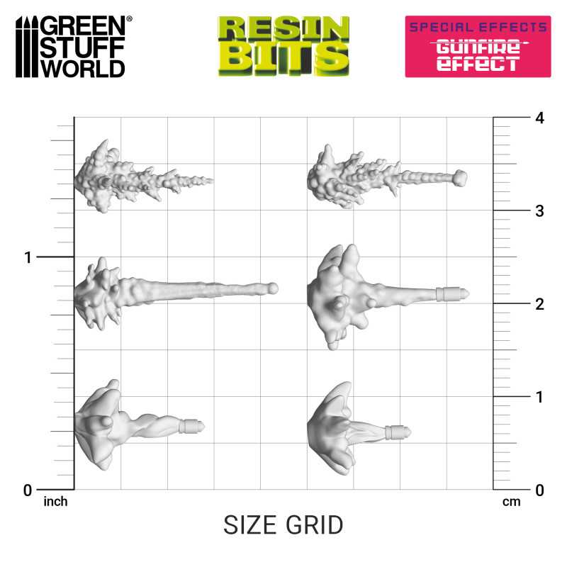 Resin Bits - Gunfire Effects