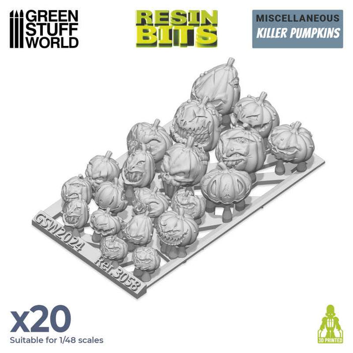 Resin Bits - Killer Pumpkins