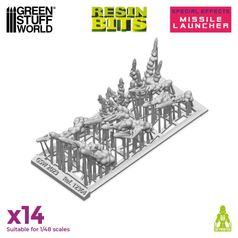 Resin Bits - Missile Launcher Effects