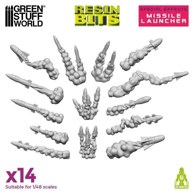 Resin Bits - Missile Launcher Effects
