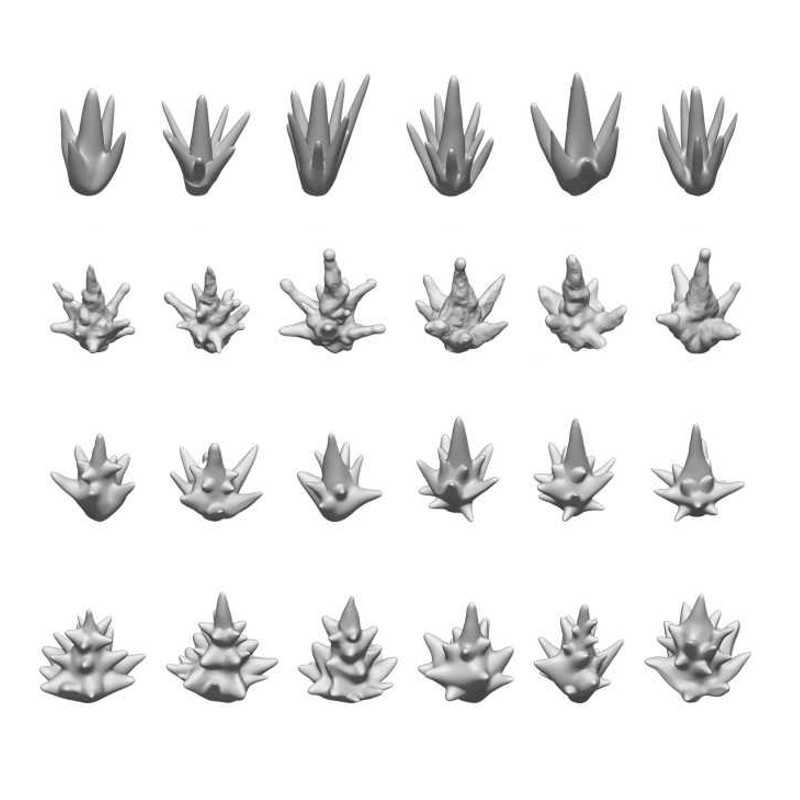 Resin Bits - Pistol Muzzle Flashes