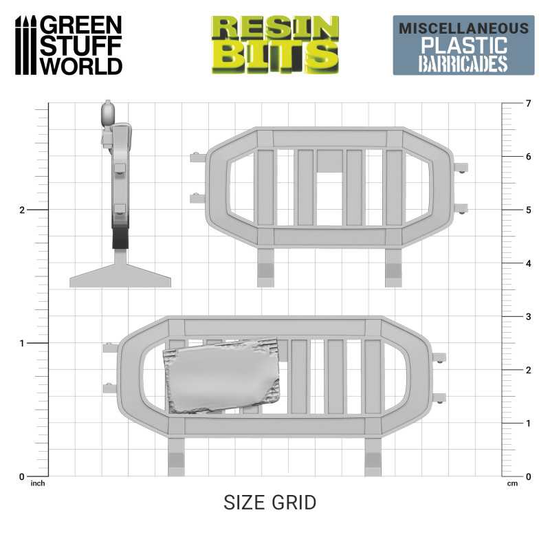 Resin Bits - Plastic Barricades