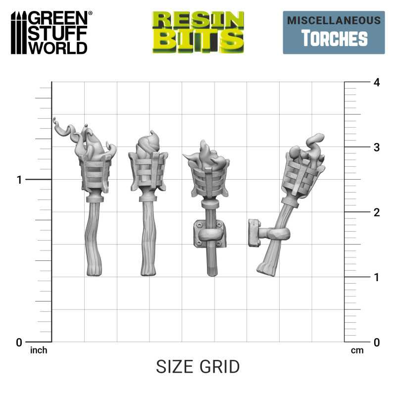 Resin Bits - Torches