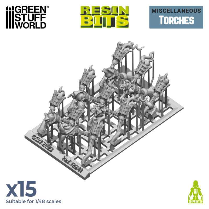 Resin Bits - Torches