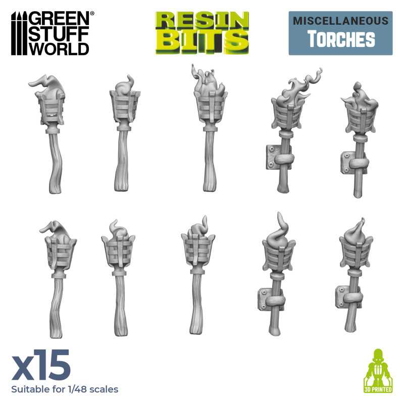 Resin Bits - Torches