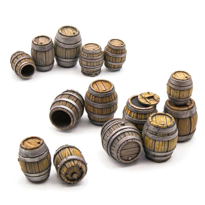 Resin Bits - Wooden Barrels