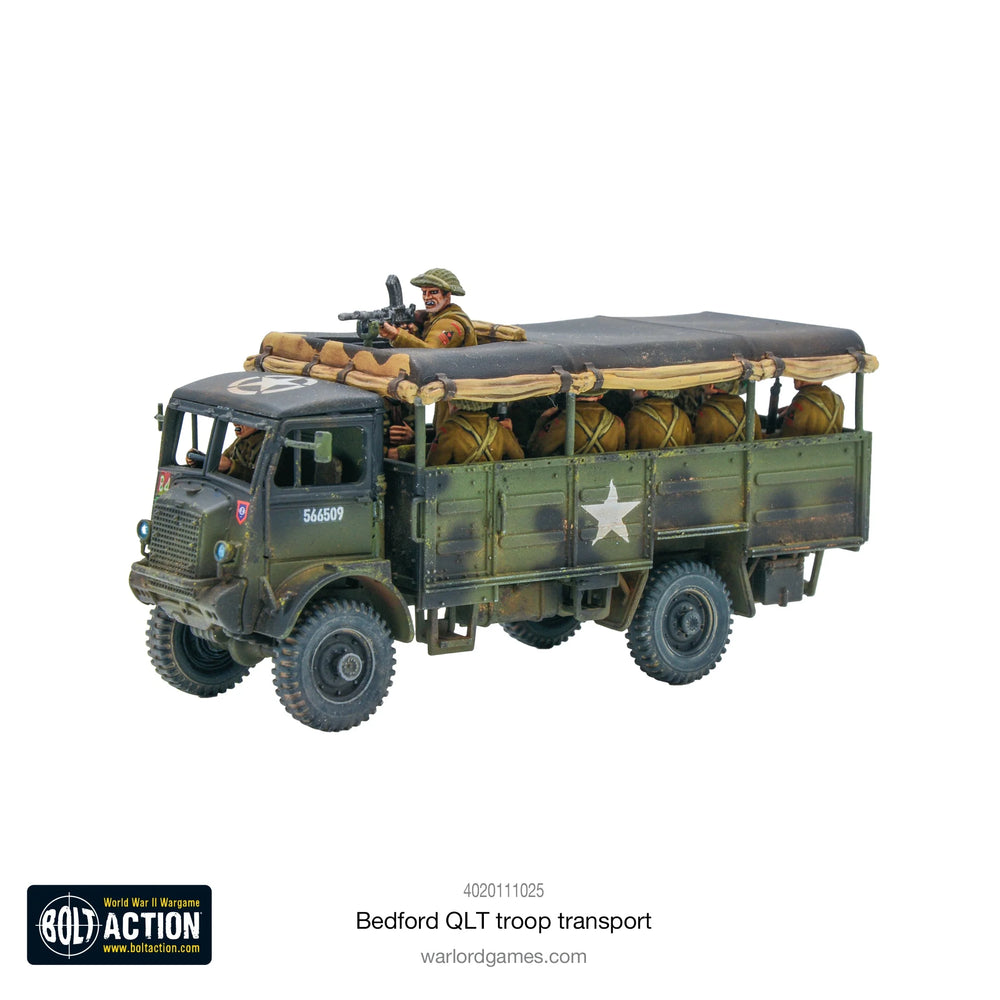 Warlord Games Bedford QLT Troop Transport Contents