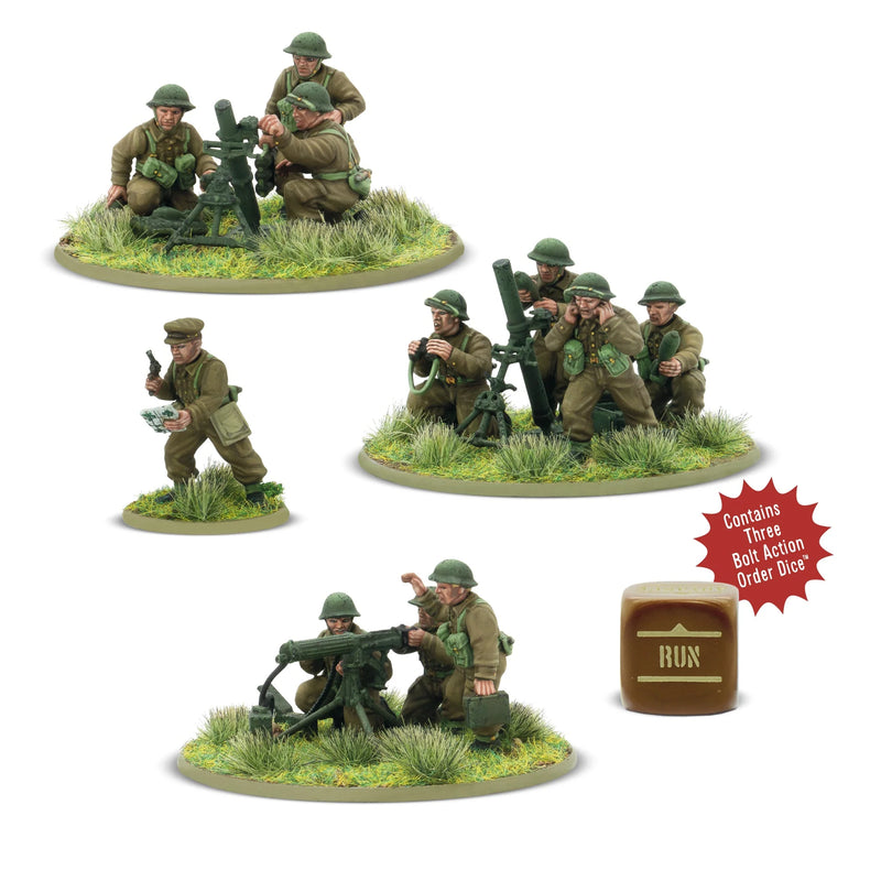 British Heavy Weapons Platoon (Plastic) - Pre-Order