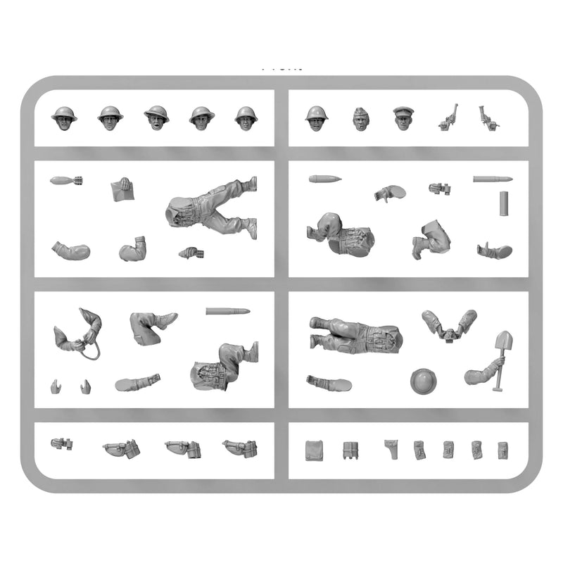 British Heavy Weapons Platoon (Plastic) - Pre-Order
