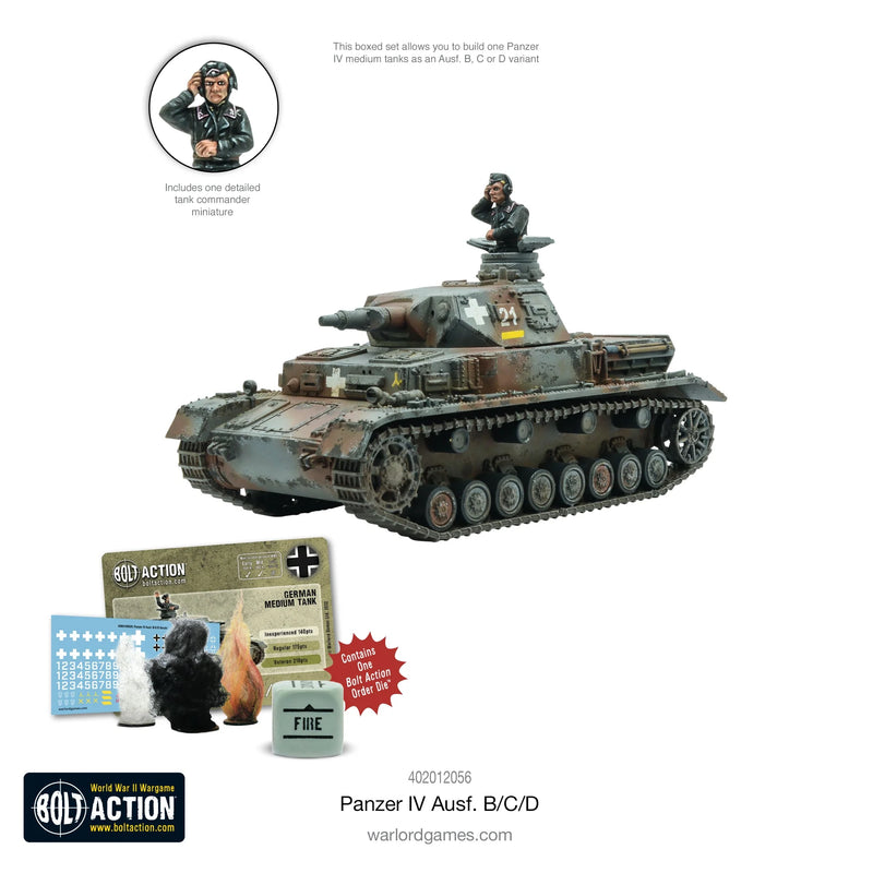Panzer IV Ausf. B/C/D Zug (Three Tanks)
