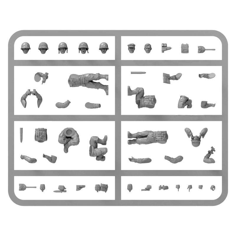 US Army Heavy Weapons Platoon (Plastic) - Pre-Order