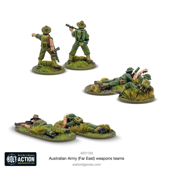 Bolt Action: Australian Army Weapons Teams (Far East)