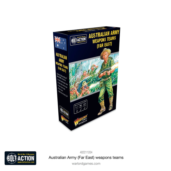 Bolt Action: Australian Army Weapons Teams (Far East)