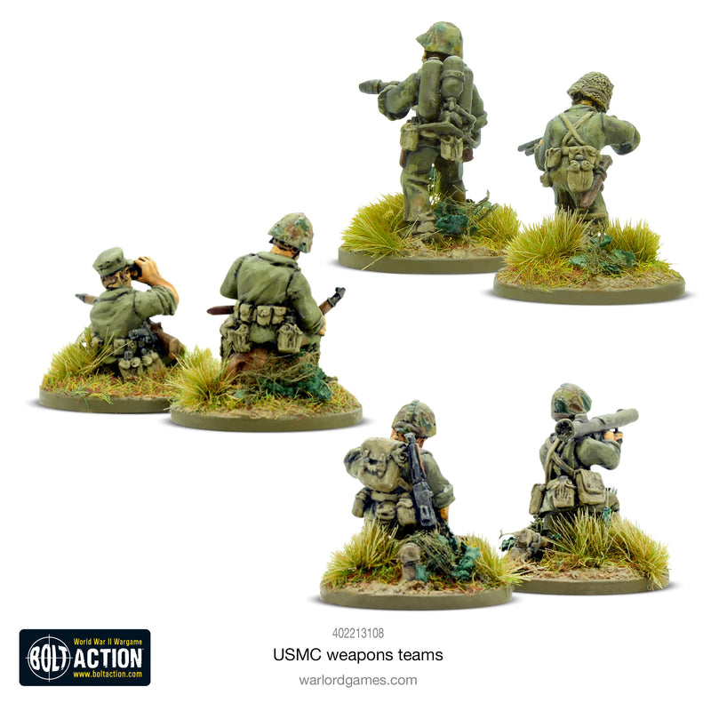 US Marines Weapons Teams