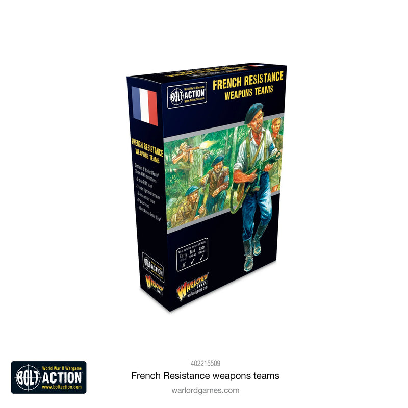 Bolt Action: French Resistance Weapons Teams