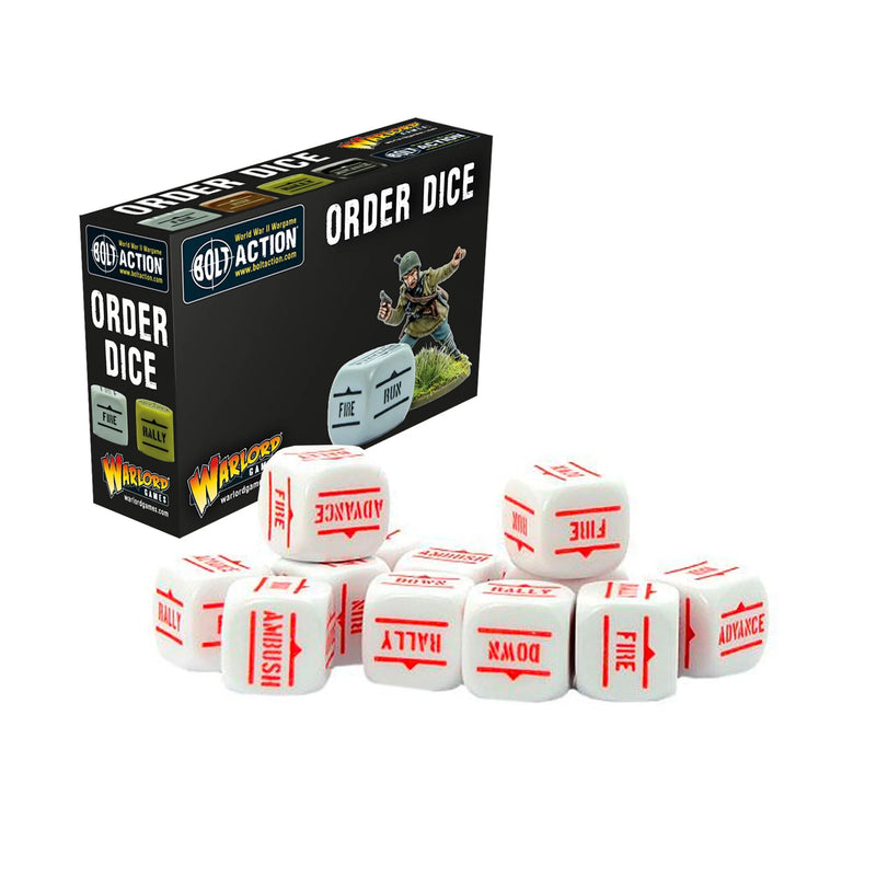 Order Dice Pack - White