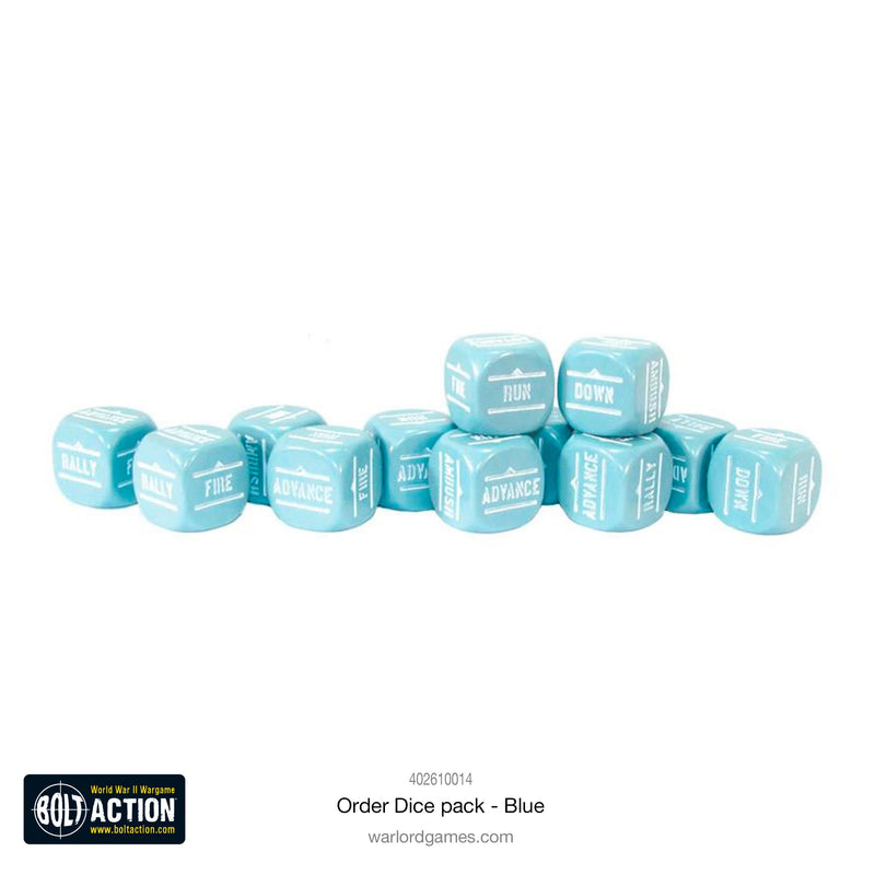 Order Dice Pack - Blue