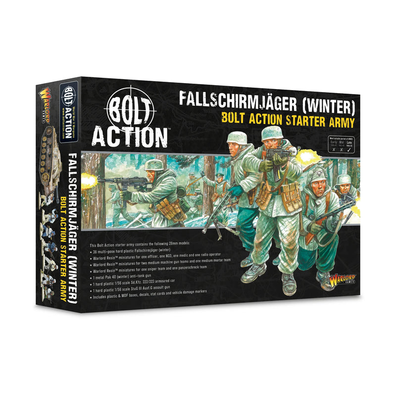 German Fallschirmjager (Winter) Starter Army