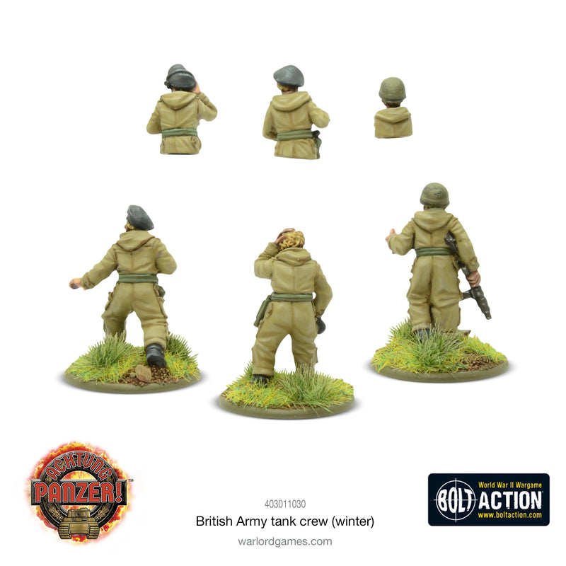 Achtung Panzer! British Army Tank Crew (Winter)
