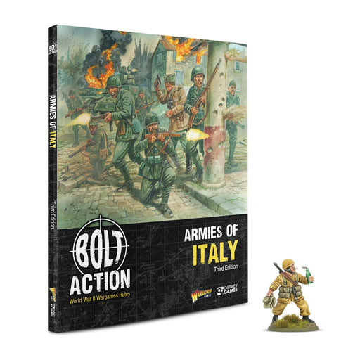 Bolt Action: Armies of Italy with 'Desert Lightning' Book Miniature - Pre-Order