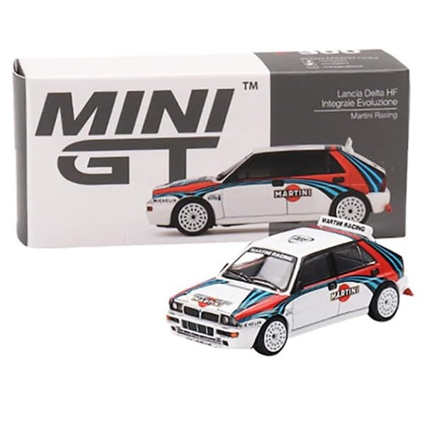 Mini GT Lancia Delta HF Integrale Evoluzione Martini Racing - Diecast