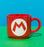 Super Mario Stackable Mugs Set - Mario & Luigi Initials