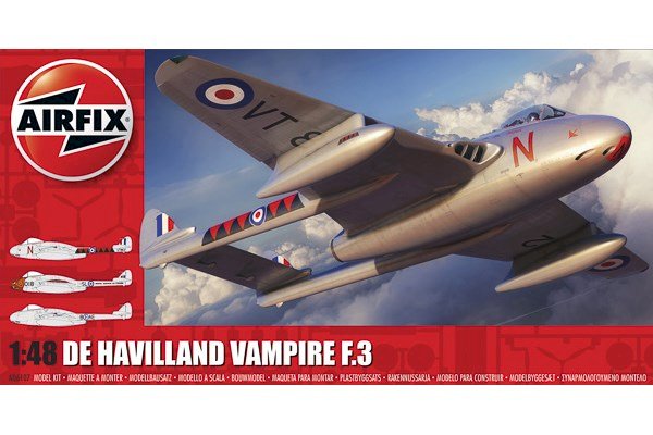 Airfix de Havilland Vampire F.3 (1:48)
