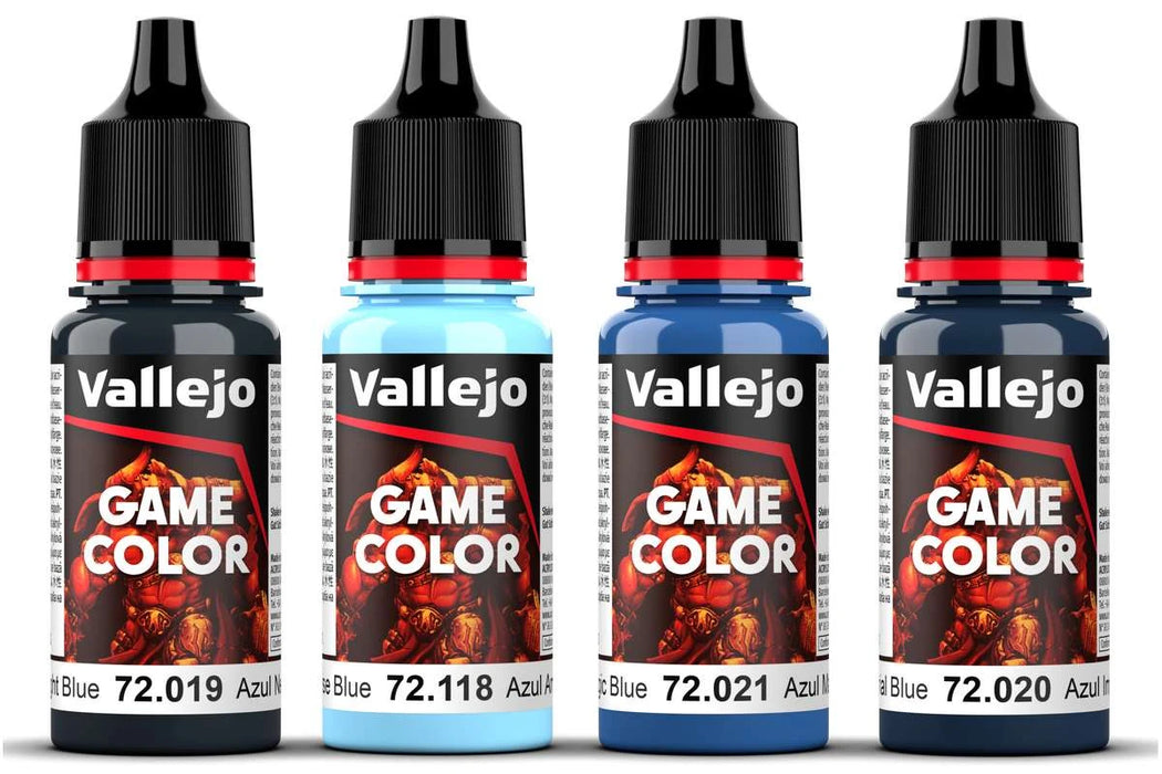 Vallejo Game Color - Blue Colour Set