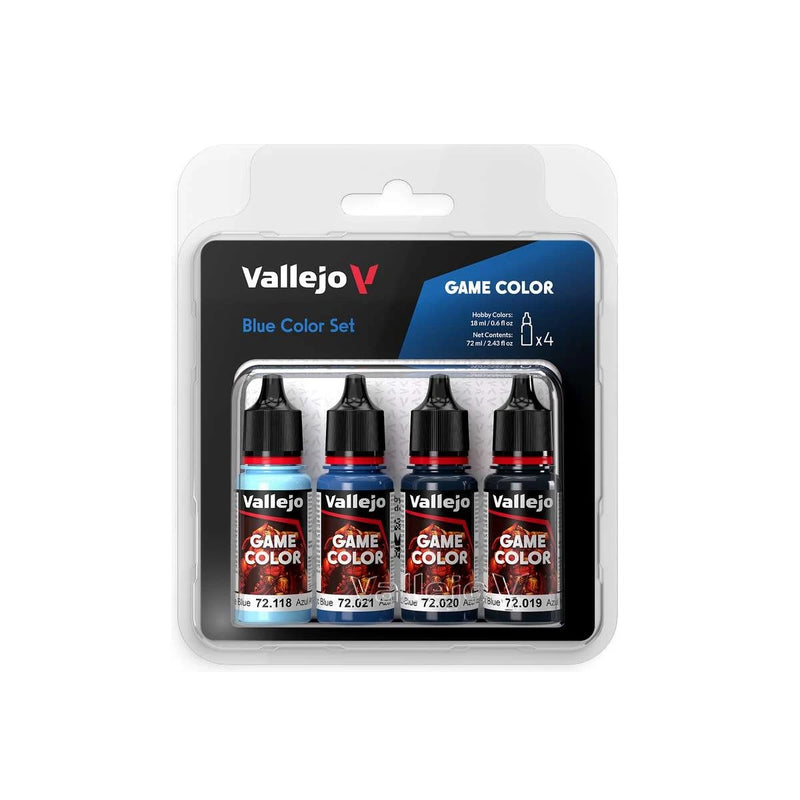 Vallejo Game Color - Blue Colour Set