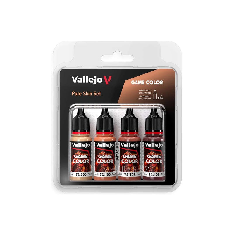 Vallejo Game Color -  Pale Skin Colour Set