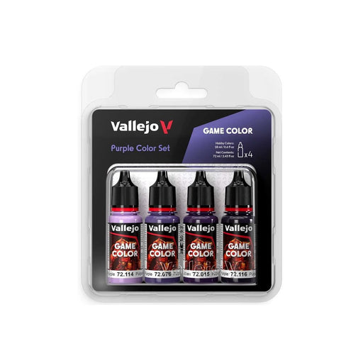 Vallejo Game Color -  Purple Colour Set