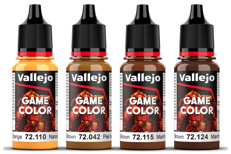 Vallejo Game Color - Leather Colour Set