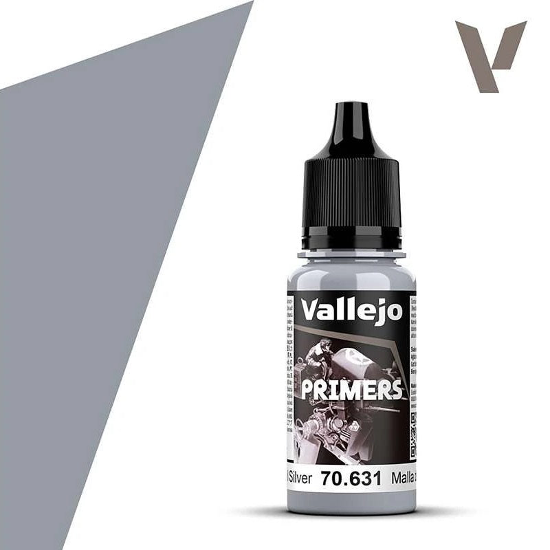Vallejo Surface Primers Chainmail Silver - 18ml