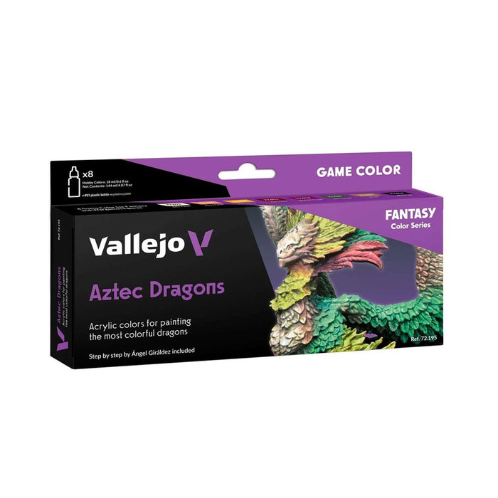 Vallejo Game Color - Purple Aztec Dragons Paint Set