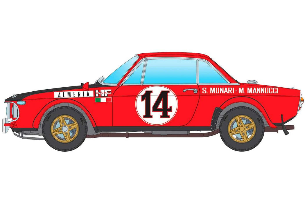 Italeri Lancia Fulvia HF Rally Monte Carlo 1972 (1:24)
