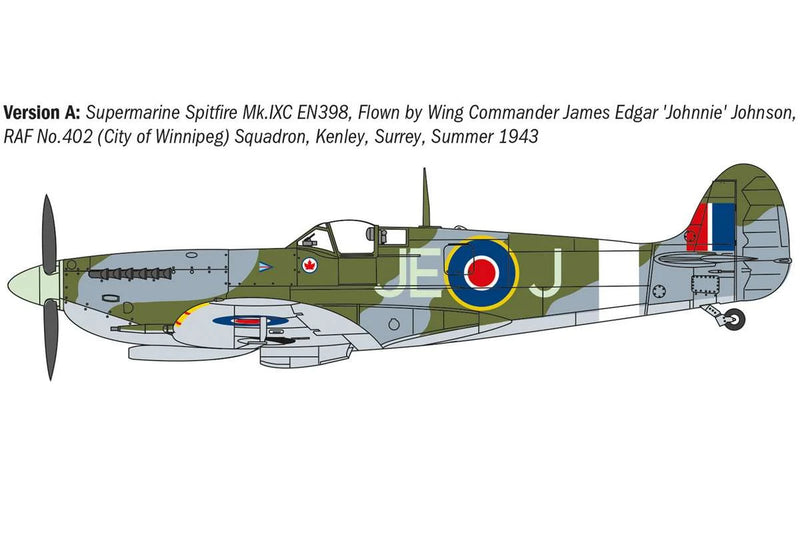 Italeri Spitfire Mk.V /Mk.IX Aces (1:72)