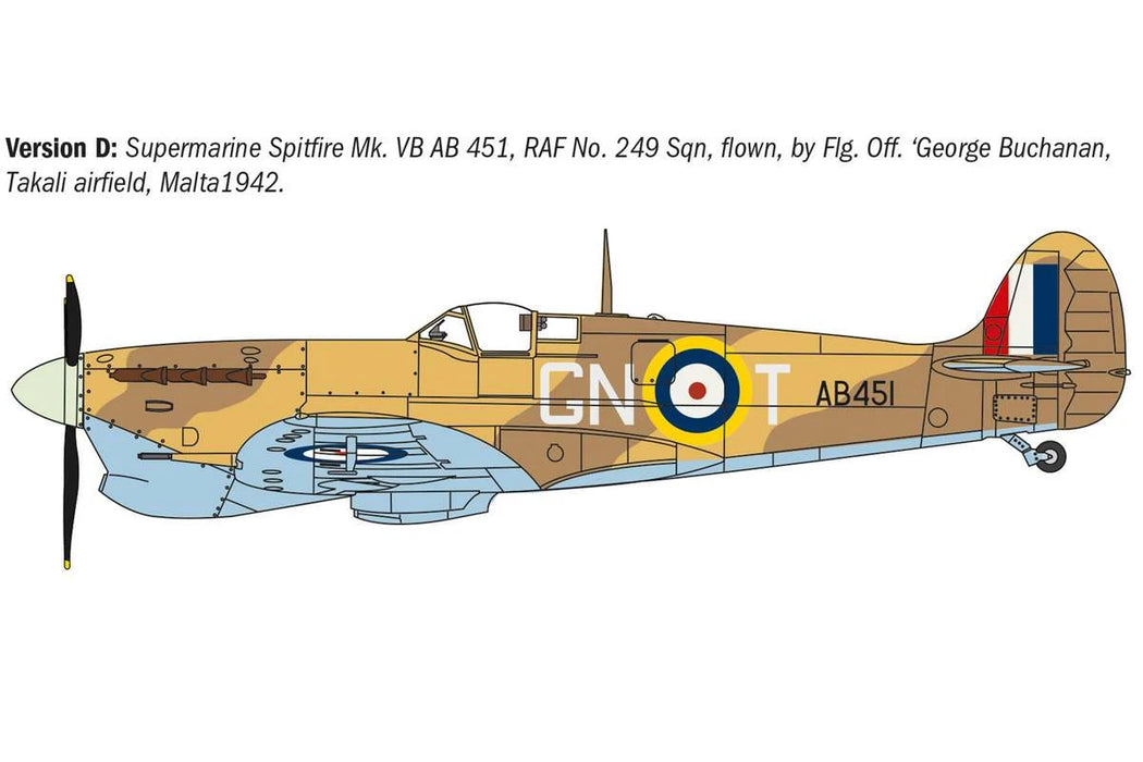 Italeri Spitfire Mk.V /Mk.IX Aces (1:72)