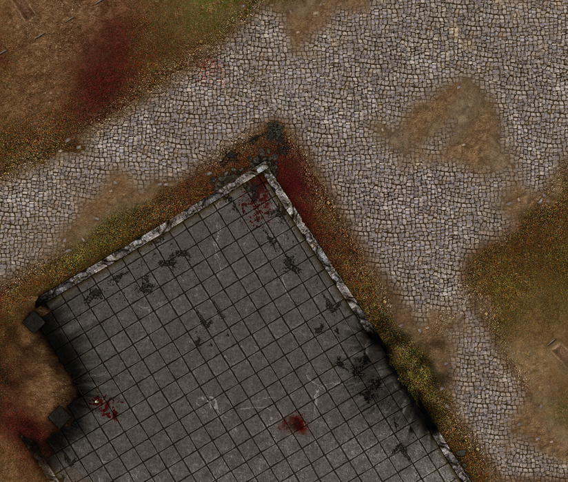 Defiled Monastery 4'x4'