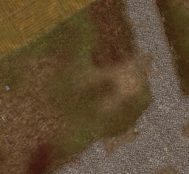 Defiled Monastery 4'x4'