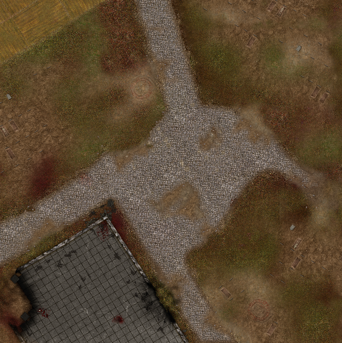 Defiled Monastery 4'x4'