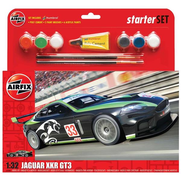 Airfix Gift Set - Jaguar XKR GT3 1:32
