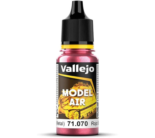 Vallejo Model Air: Signal Red (Metallic) - 18ml