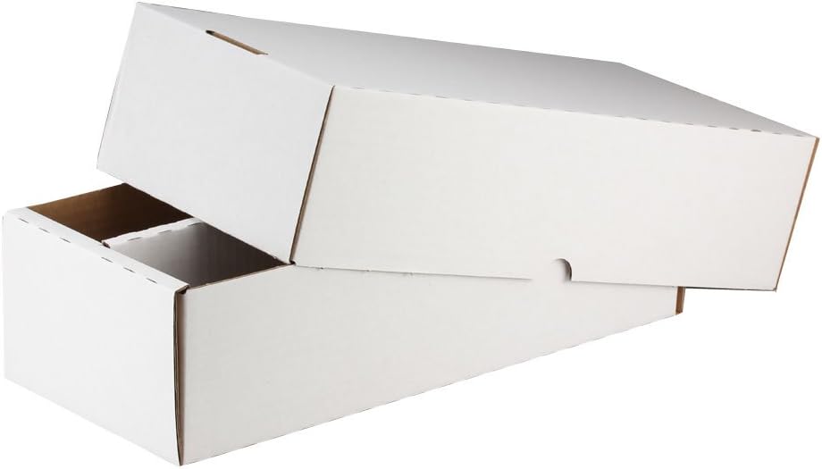 Fold-out Cardboard Storage Box with Lid - 2000 TCG Cards