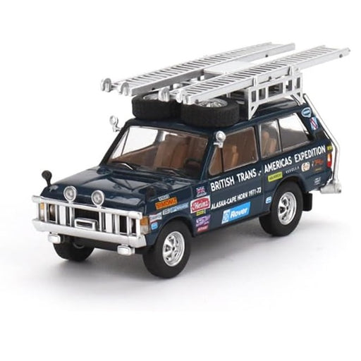 Mini GT Range Rover 1971 British Trans-Americas Expedition (VXC-868K) - Diecast