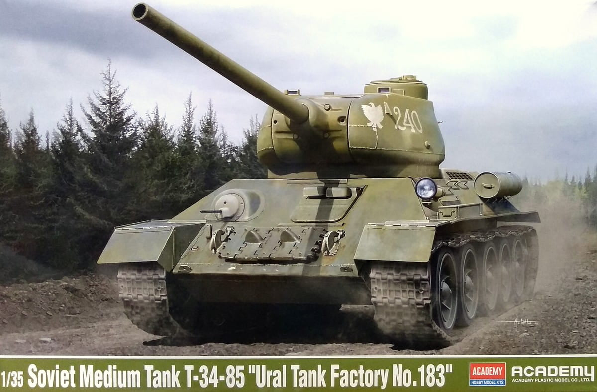 Soviet Medium Tank T-34-85 "Ural Tank Factory No.183" (1:35)