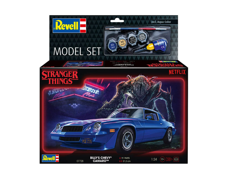 Revell Model Set - Stranger Things Billy's Chevy Camaro Z/28 (1:24)