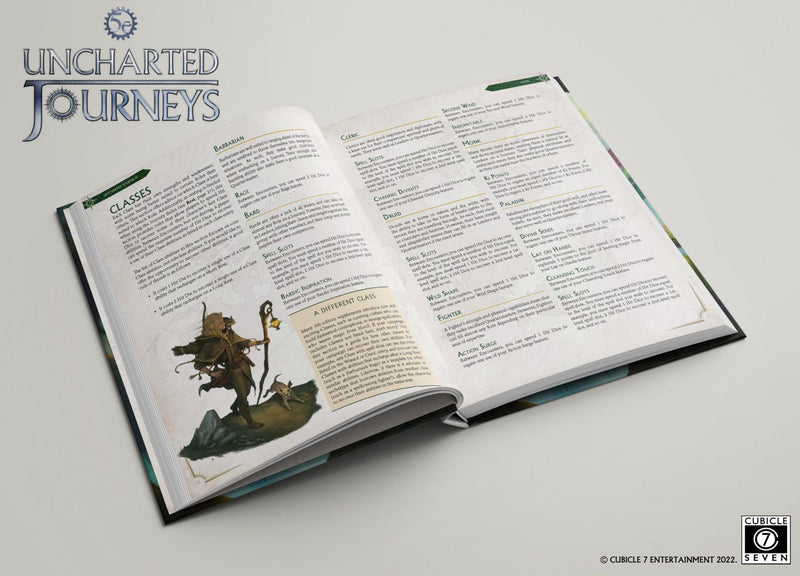 Uncharted Journeys - The Roleplaying Game (Hardback)