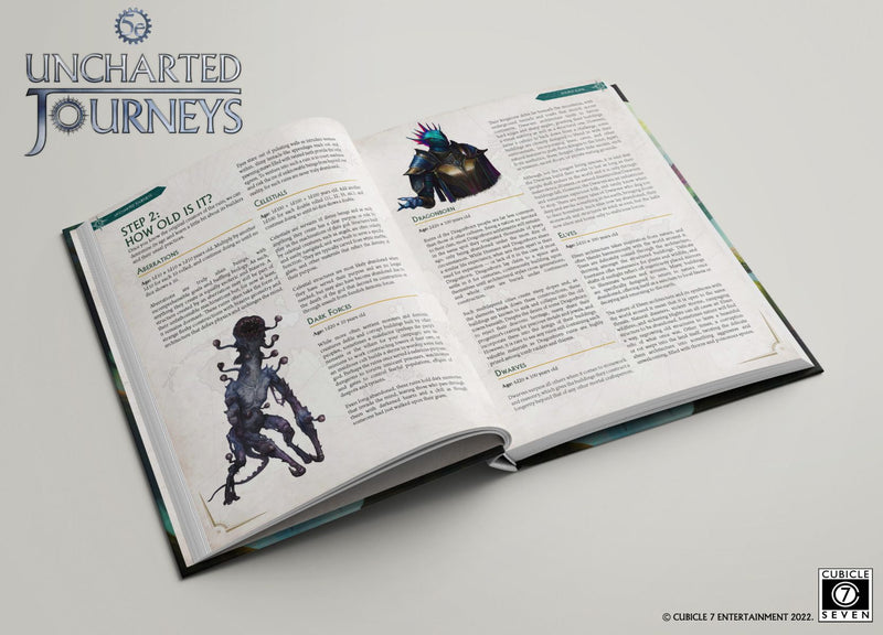Uncharted Journeys - The Roleplaying Game (Hardback)