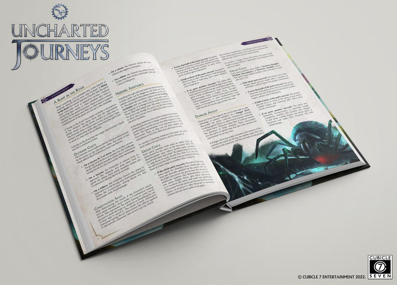Uncharted Journeys - The Roleplaying Game (Hardback)