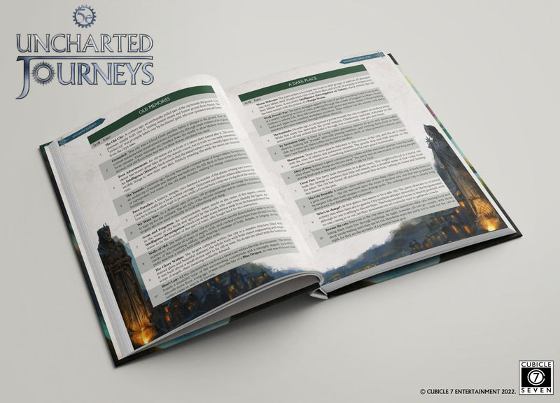Uncharted Journeys - The Roleplaying Game (Hardback)